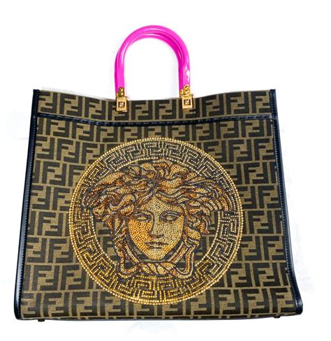 versace fendi tote|Versace and Fendi.